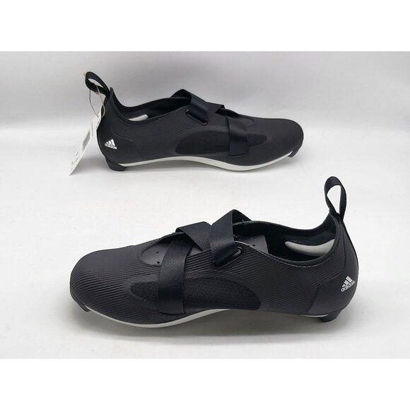 Adidas Indoor Cycling Shoes GX6544 Size 5 Mens Black‎ & White Straps - Picture 4 of 10